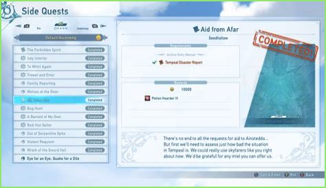 All Seedhollow Side Quests in Granblue Fantasy: Relink & How to Complete Them